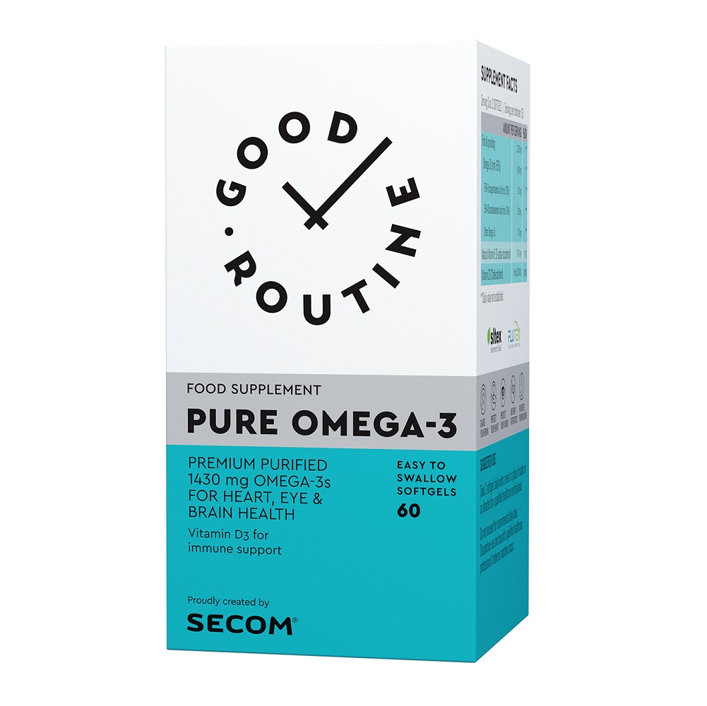 Pure Omega 3 Good Routine, 60 capsule, Secom